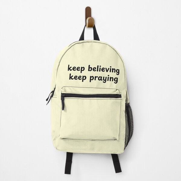Item preview, Keep Believing Keep Praying Minimalist faith Design designed and sold by StillTrustingCo.