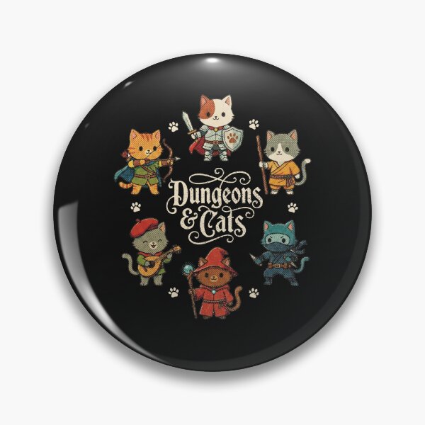 Item preview, Dungeons and Cats RPG Class Lineup designed and sold by AdyKurniawan.