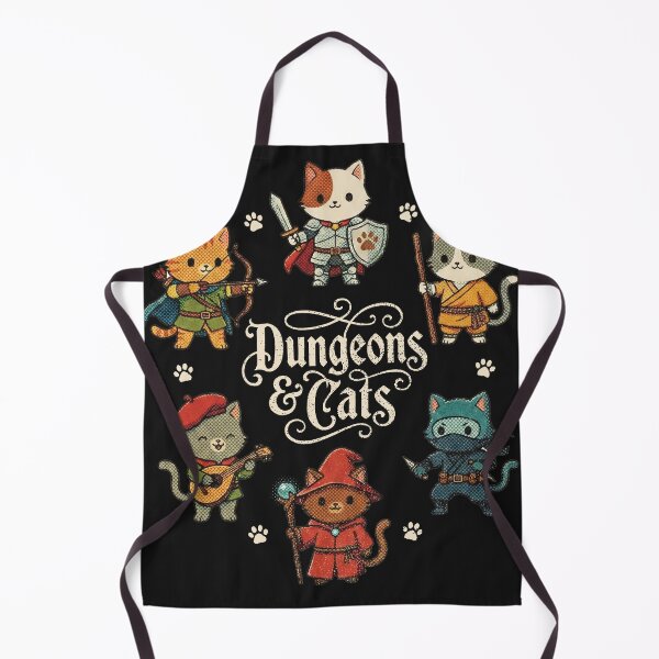 Item preview, Dungeons and Cats RPG Class Lineup designed and sold by AdyKurniawan.