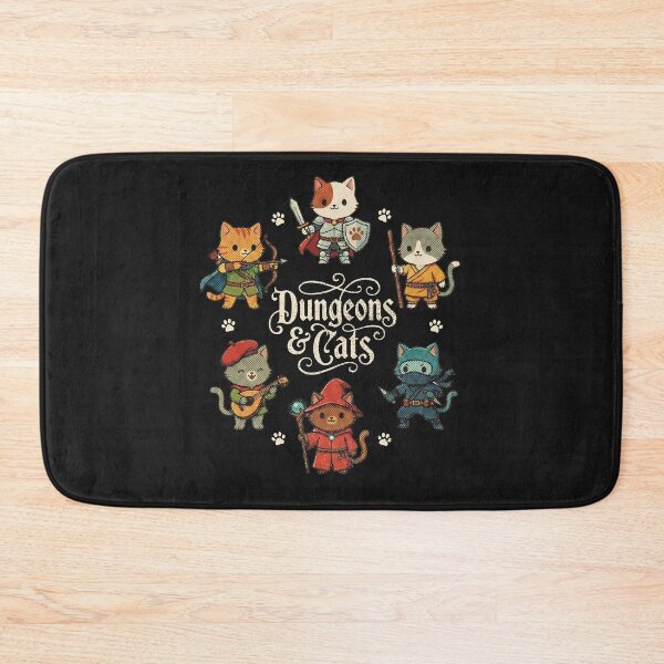 Item preview, Dungeons and Cats RPG Class Lineup designed and sold by AdyKurniawan.