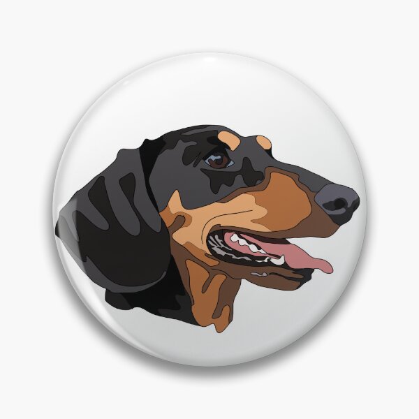 Item preview, Black and tan Dashund   designed and sold by LeahcarsArt.