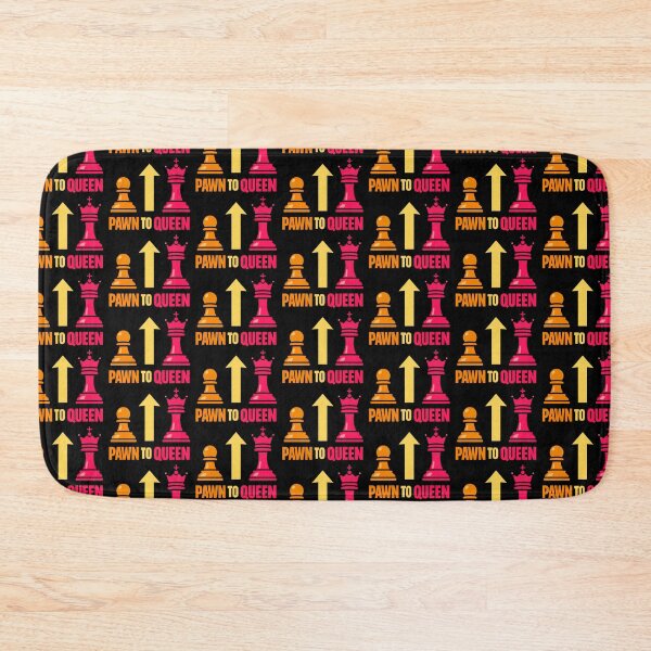 Item preview, Pawn To Queen Chess Promotion Design designed and sold by TeeTimeTreasure.