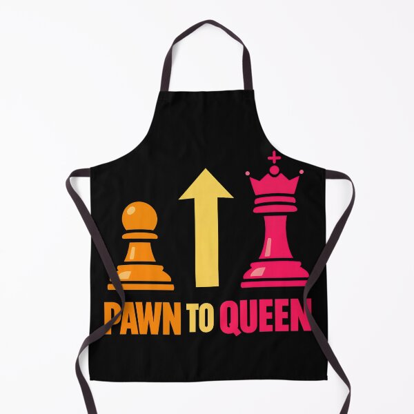 Item preview, Pawn To Queen Chess Promotion Design designed and sold by TeeTimeTreasure.