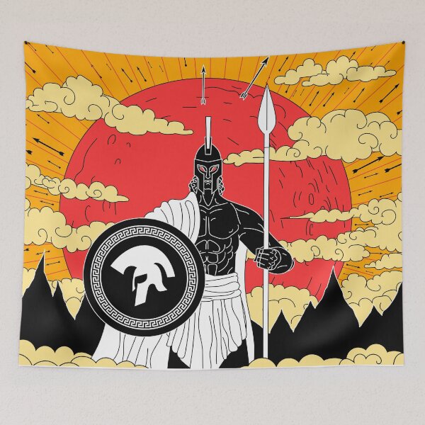 Item preview, ares mars god of war on battlefield designed and sold by matintheworld ( delcarmat ).