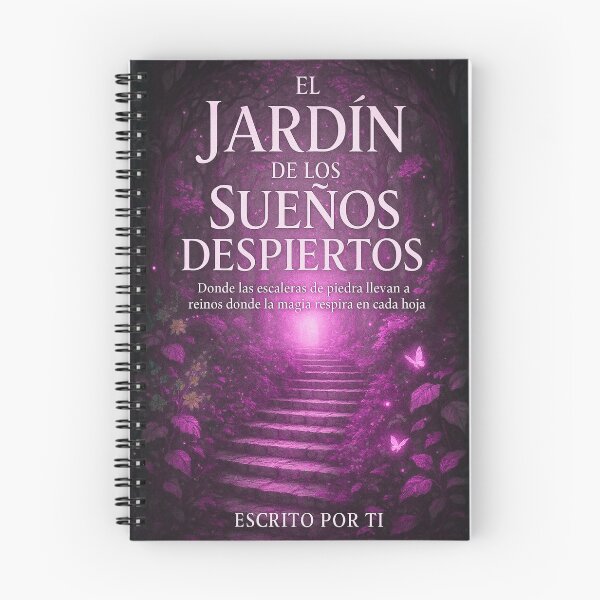 Item preview, 03 de Notebook of Awakened Dreams – Garden of Magic designed and sold by Anomaly 404 Error.