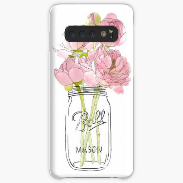 Flowers in Mason Jar Samsung Galaxy Snap Case