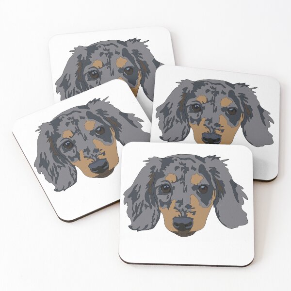 Item preview, Merle Dashund  designed and sold by LeahcarsArt.