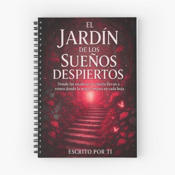 Item preview, 04 de Notebook of Awakened Dreams – Garden of Magic designed and sold by Anomaly 404 Error.