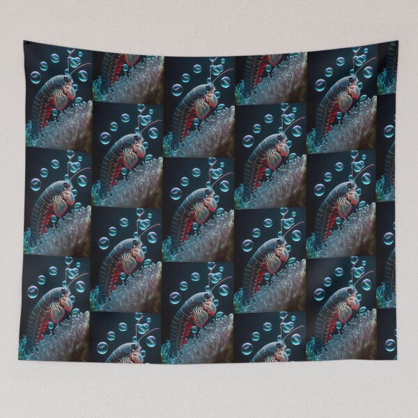 Item preview, Magic Lobster - Underwater World with Iridescent Bubbles designed and sold by Hipatye26.