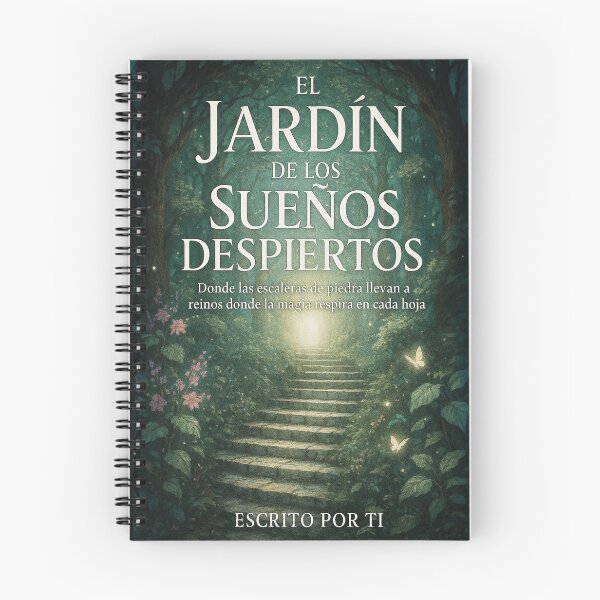 Item preview, 05 de Notebook of Awakened Dreams – Garden of Magic designed and sold by Anomaly 404 Error.