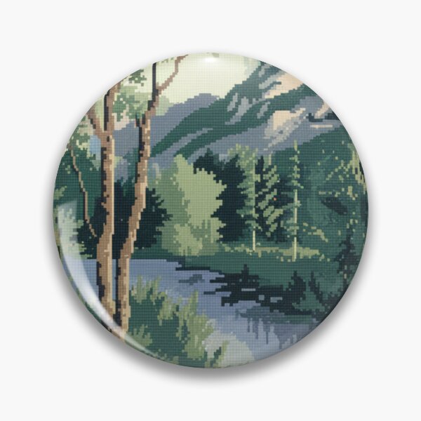 Artikelvorschau, Landschaftsmalerei am French River – Idyllische Naturkunst entworfen und verkauft von CARRAANN.