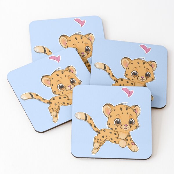 Item preview, Cheetah cub loves you designed and sold by Northernmichigancurls (Alyssa McBride).