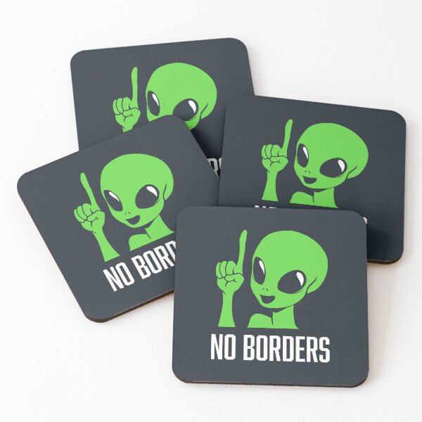 Item preview, No Borders Alien by Tobe Fonseca designed and sold by Tobe Fonseca®.