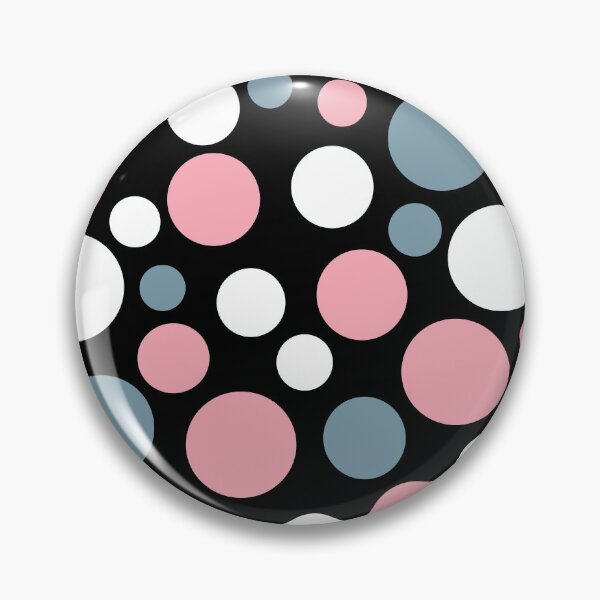 Item preview, Multi-coloured polka dot grey on black designed and sold by fuzzyfox.