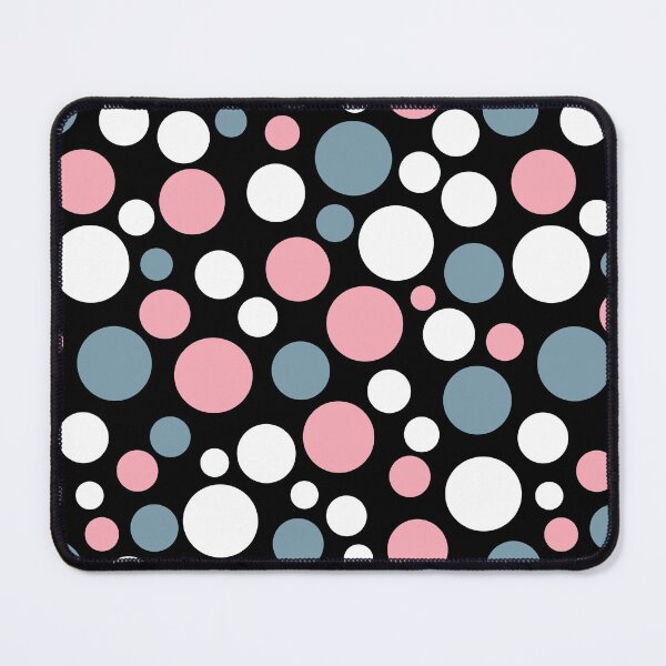 Item preview, Multi-coloured polka dot grey on black designed and sold by fuzzyfox.
