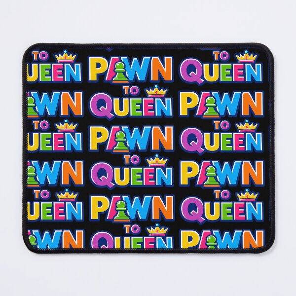 Item preview, Pawn To Queen Chess Upgrade Design designed and sold by TeeTimeTreasure.