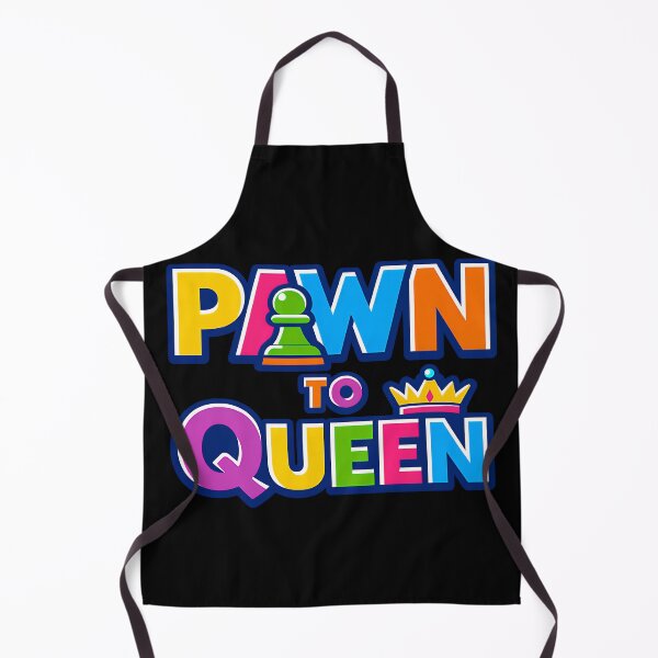 Item preview, Pawn To Queen Chess Upgrade Design designed and sold by TeeTimeTreasure.