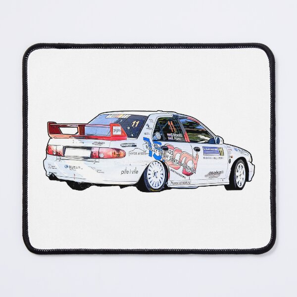 Item preview, Mitsubishi Lancer EVO III illustration designed and sold by FurlanDesign.
