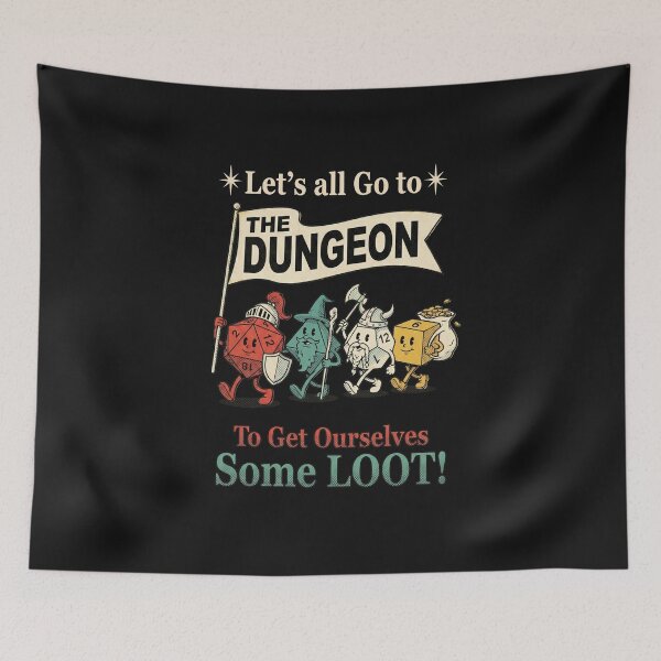 Item preview, Lets Go To The Dungeon Loot designed and sold by AdyKurniawan.