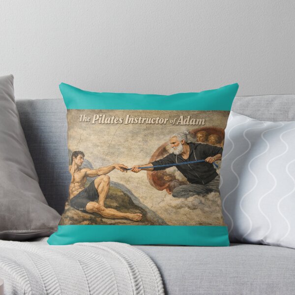 Item preview, The Pilates Instructor of Adam – Renaissance Art Parody designed and sold by DiamondSkyShirt.