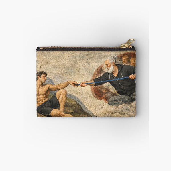 Item preview, The Pilates Instructor of Adam – Renaissance Art Parody designed and sold by DiamondSkyShirt.