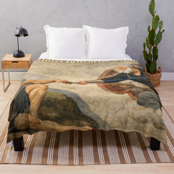 Item preview, The Pilates Instructor of Adam – Renaissance Art Parody designed and sold by DiamondSkyShirt.