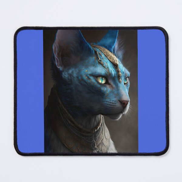Item preview, Royal Blue Cat - Design with Epic Jewelry and Antique Style designed and sold by Hipatye26.