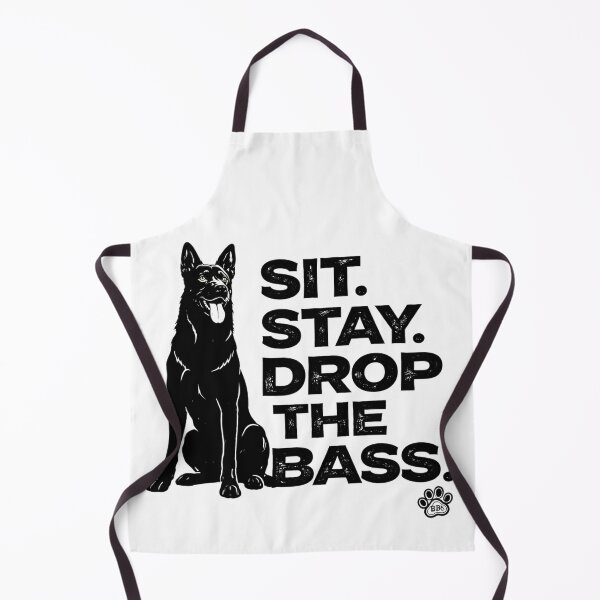 Item preview, Sit. Stay. Drop The Bass. – Minimal Dog Streetwear Edition designed and sold by Beats & Barks.