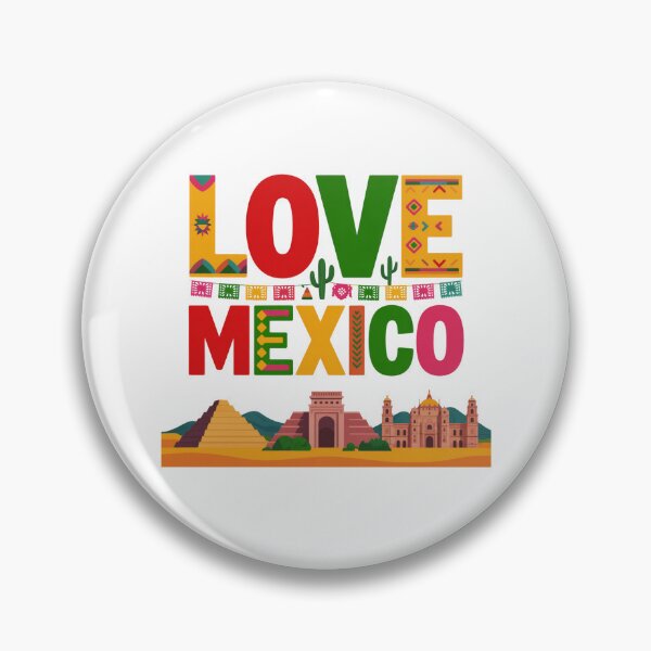 Item preview, LOVE Mexico Colorful Mexican Culture Travel Summer Vibes designed and sold by Nzgiftsandmore.