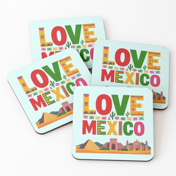 Item preview, LOVE Mexico Colorful Mexican Culture Travel Summer Vibes designed and sold by Nzgiftsandmore.