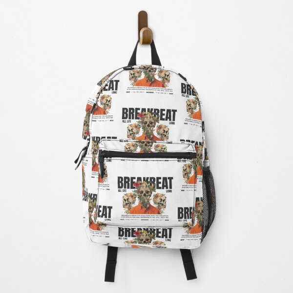 Item preview, BREAKBEAT - Skeletal Breaks (black)  designed and sold by Discothreadz.