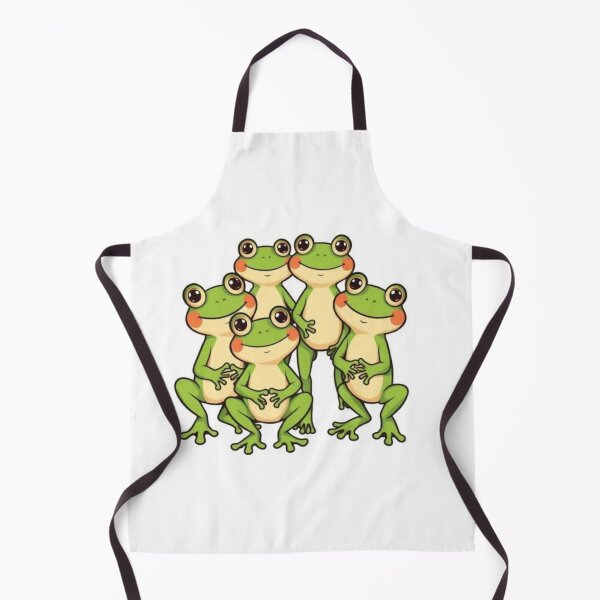 Item preview, Funny Frog Squad Sticker – Cute Frog Best Friends T-Shirt Design designed and sold by EshaFashions.