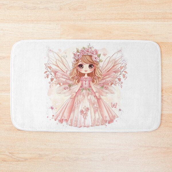 Item preview, Fairy Princess in Pink Dress designed and sold by bubblyrainbow.