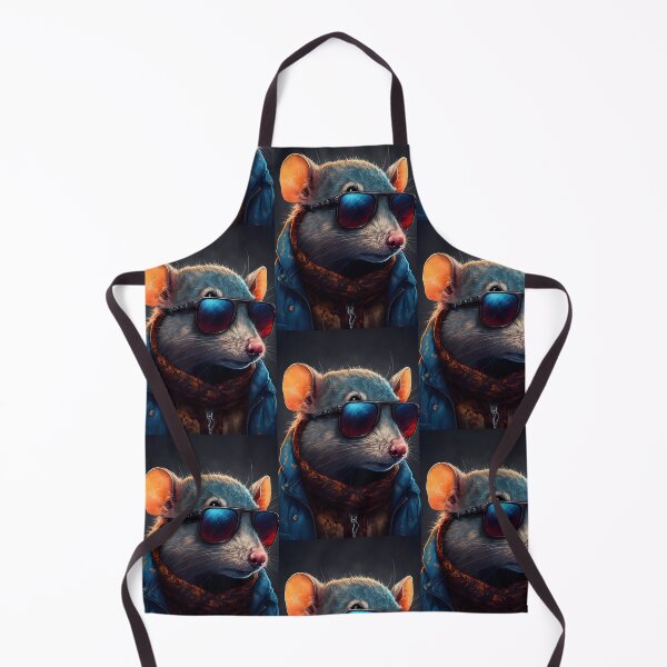 Item preview, Stylized Rat with Sunglasses - Cool Urban Art designed and sold by Hipatye26.