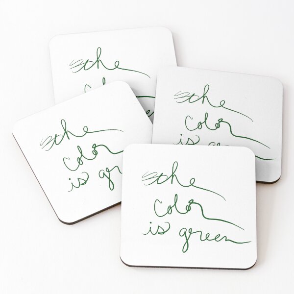 Item preview, The Color is Green designed and sold by abeink.
