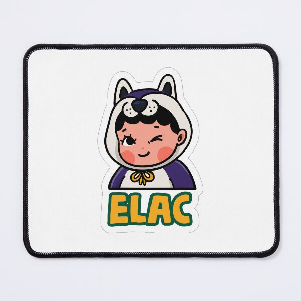 Item preview, ELAC Huskies Mascot Chibi Sticker designed and sold by zexwbt.