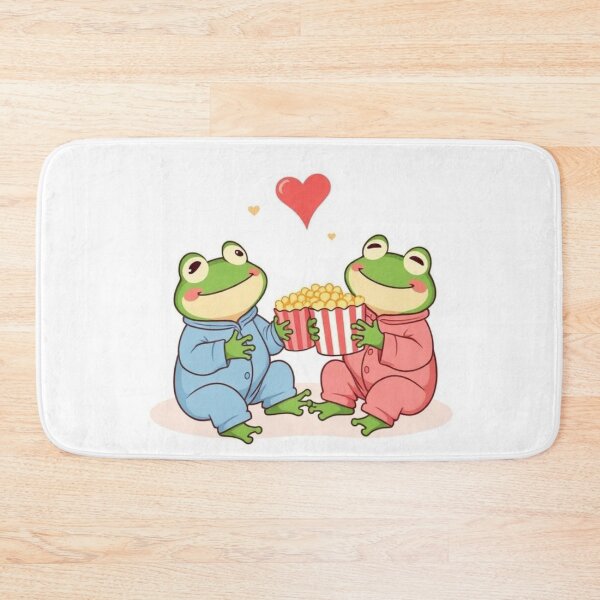 Item preview, Introvert Frog Club – Cute Quiet Frog Friends Sticker designed and sold by EshaFashions.