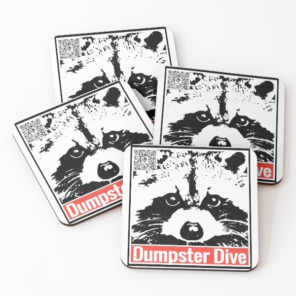 Item preview, Dumpsterdive  designed and sold by Mapache Salvage.