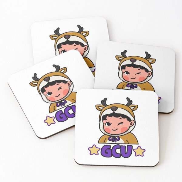 Item preview, GCU Antelopes Mascot Chibi Sticker designed and sold by zexwbt.