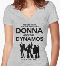 Super Troupers Women's Fitted V-Neck T-Shirt