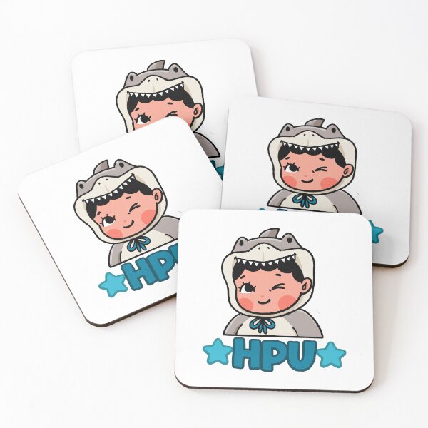 Item preview, HPU Sharky Mascot Chibi Sticker designed and sold by zexwbt.