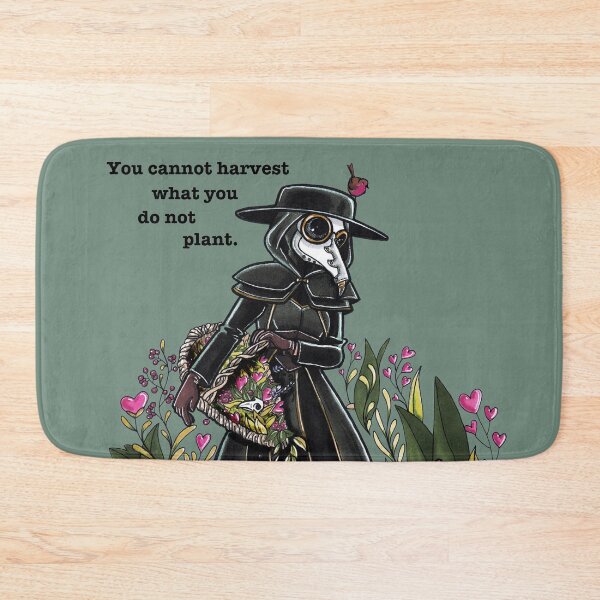 Item preview, "You cannot harvest what you do not plant" - Mabel's mask designed and sold by Lauren Eldridge-Murray.
