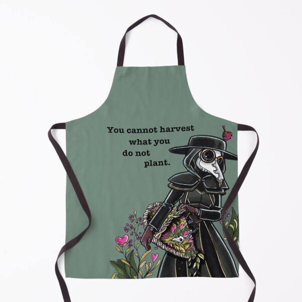 Item preview, "You cannot harvest what you do not plant" - Mabel's mask designed and sold by Lauren Eldridge-Murray.
