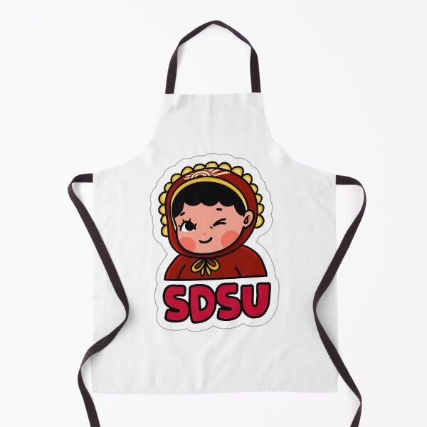 Item preview, SDSU Aztecs Mascot Chibi Sticker designed and sold by zexwbt.