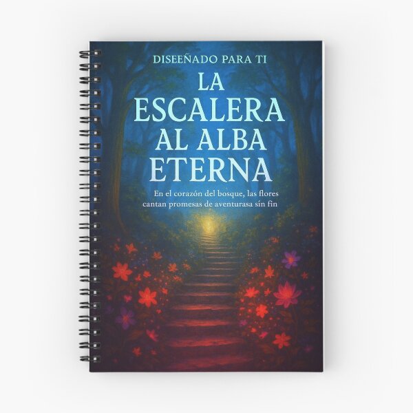 Item preview, 02 of Notebook of Eternal Dawn – Stairway of Magic designed and sold by Anomaly 404 Error.