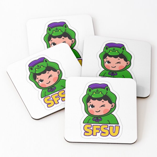 Item preview, SFSU Gators Mascot Chibi Sticker designed and sold by zexwbt.