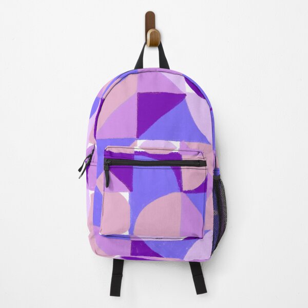 Item preview, Geometric Pattern in Purple, Blue and Pink designed and sold by Ink & Print Store .