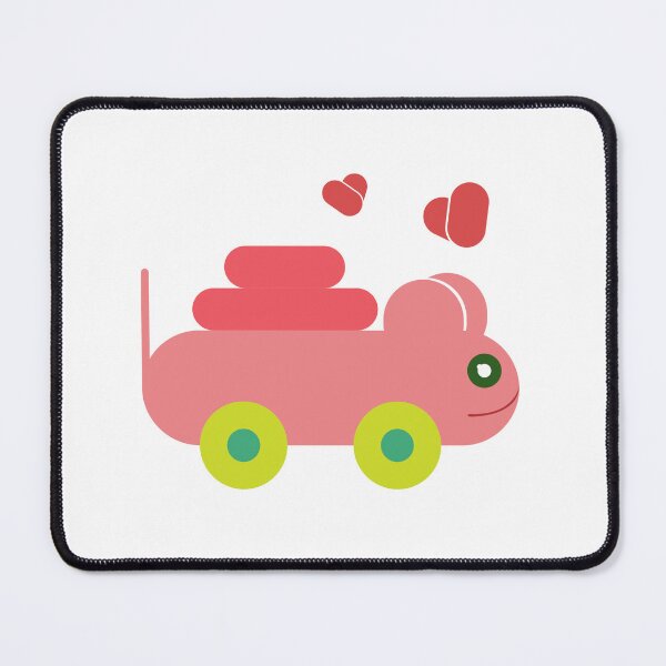 Item preview, Mouse cars Love Pink designed and sold by Skies zee.