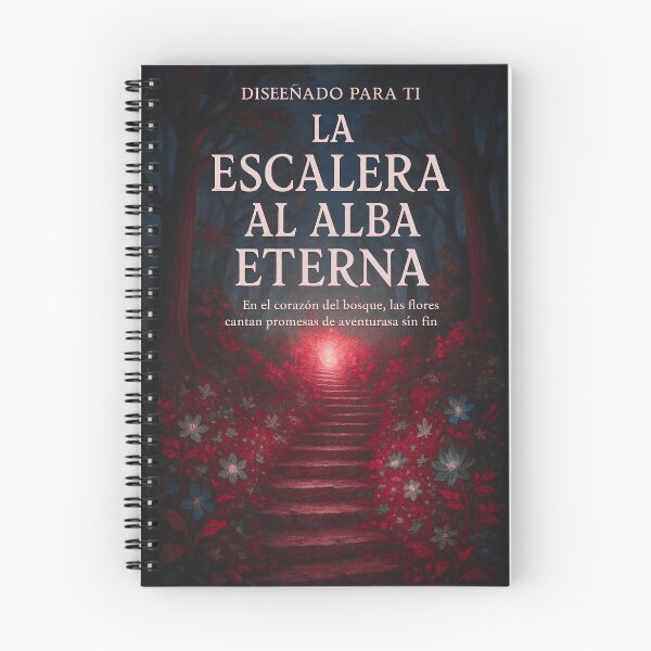 Item preview, Notebook of Eternal Dawn 03 – Stairway of Magic designed and sold by Anomaly 404 Error.