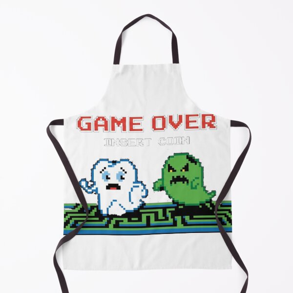 Item preview, Game Over Cavity - Retro 8-Bit Gamer Dentist Pixel Art designed and sold by DrToothStudio.